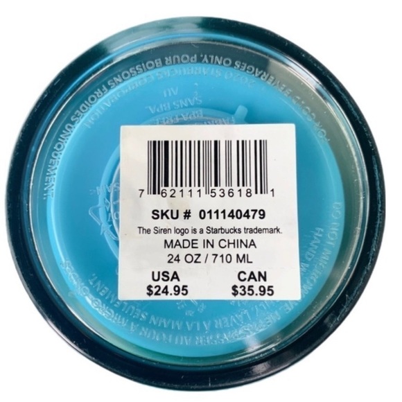 Starbucks Citrus Color Changing Tumbler Venti 24oz NEW! - Picture 7 of 9